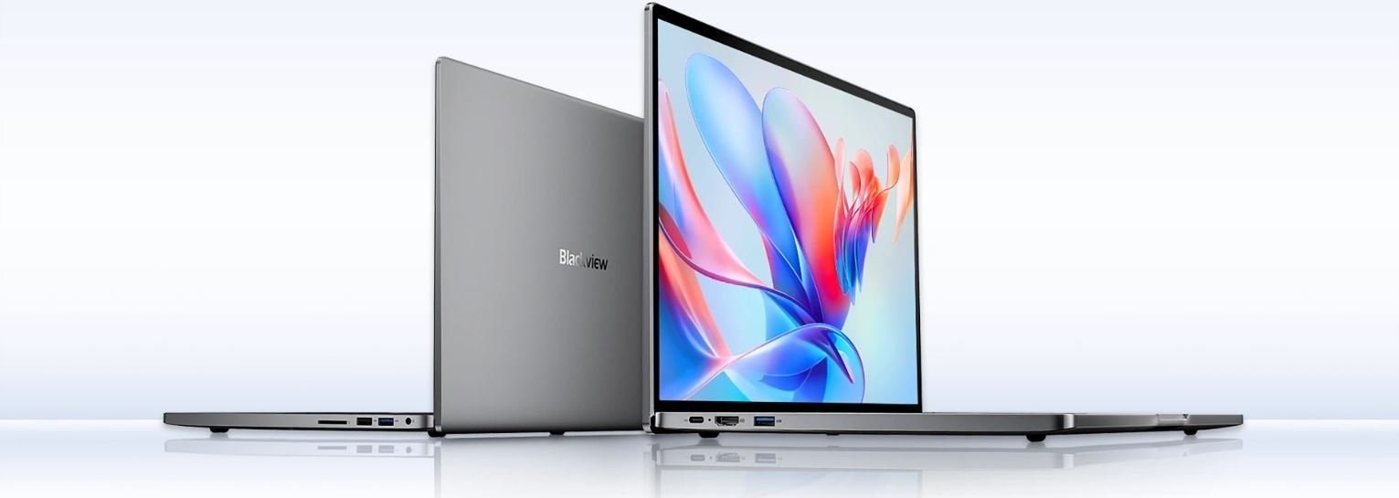 Laptop BLACKVIEW AceBook 12 (16" IPS, FHD, Intel Core i5, 16GB RAM, 512GB SSD, Intel Iris Plus Graphics, Win 11 Pro) sivi-6