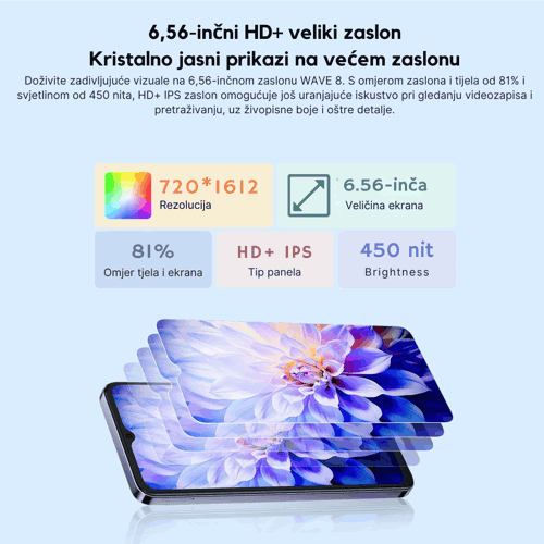 Mobitel BLACKVIEW Wave 8 4GB/128GB crni-4