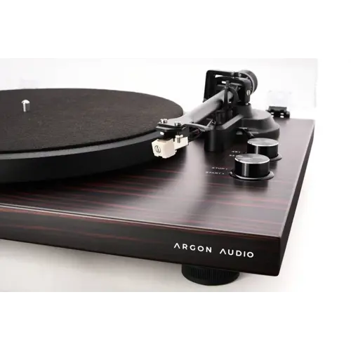 Gramofon ARGON AUDIO TT MK2 satin mahogany-3