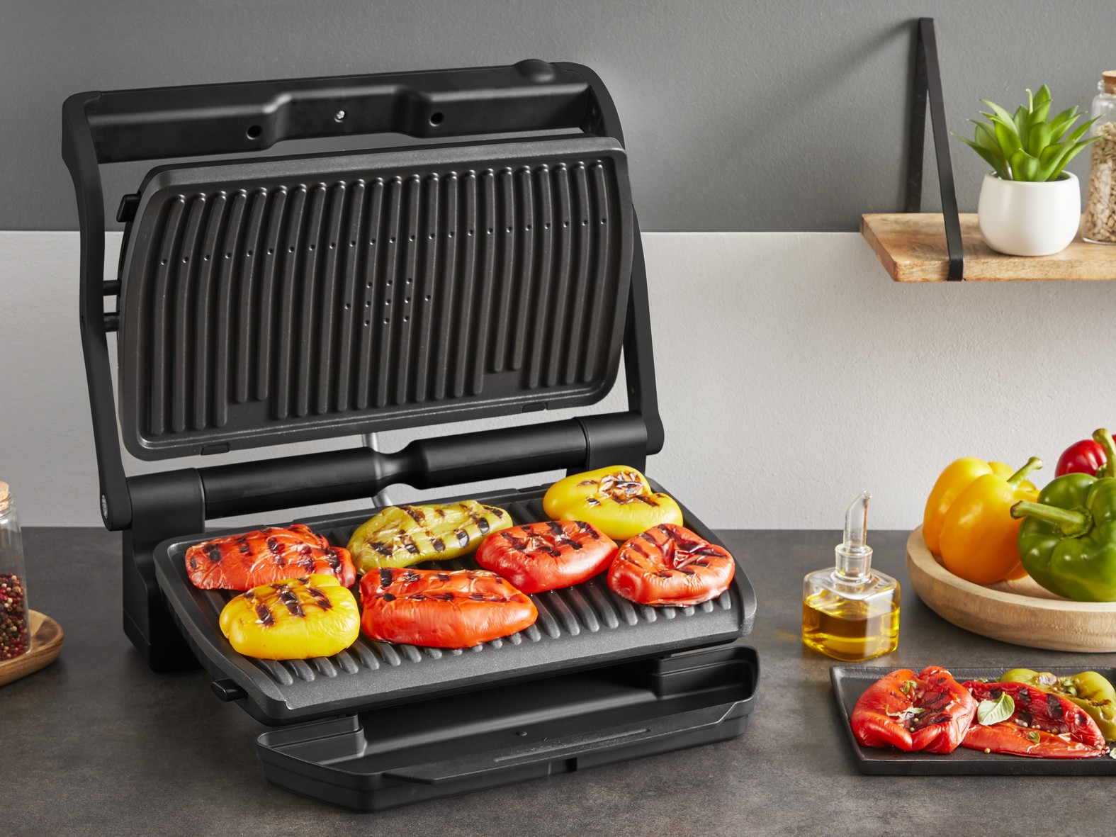 Električni roštilj TEFAL Optigrill+ XL upgrade GC727810 crni-5