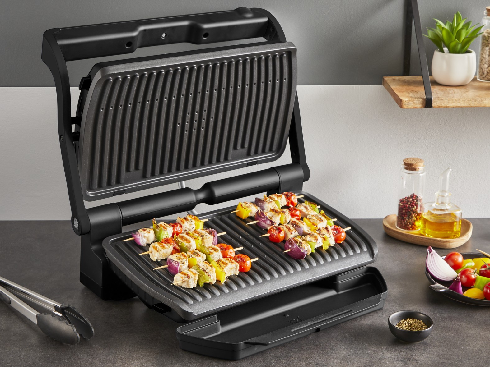 Električni roštilj TEFAL Optigrill+ XL upgrade GC727810 crni-4