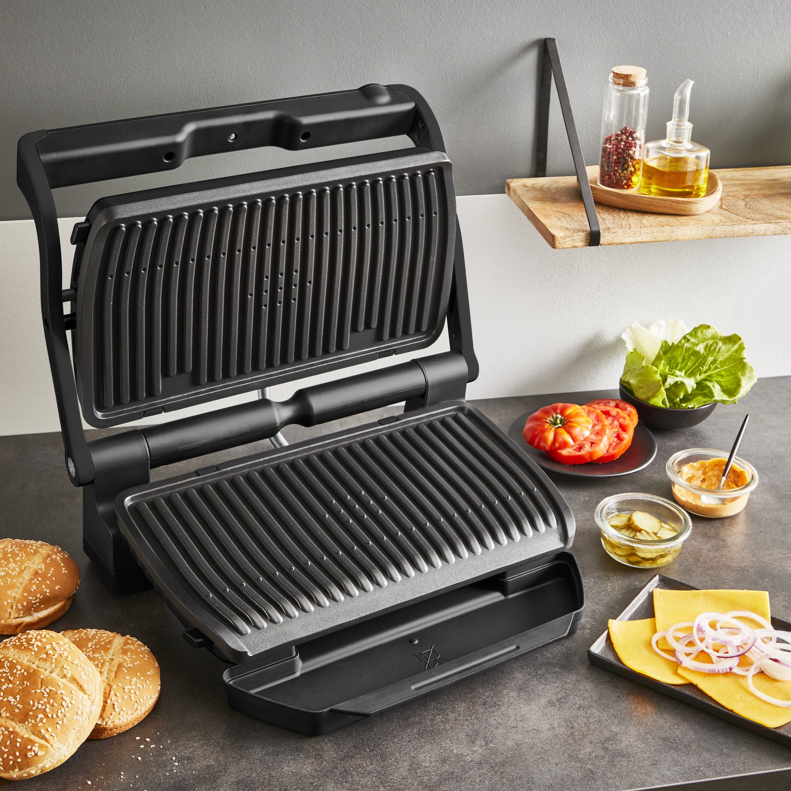 Električni roštilj TEFAL Optigrill+ XL upgrade GC727810 crni-2