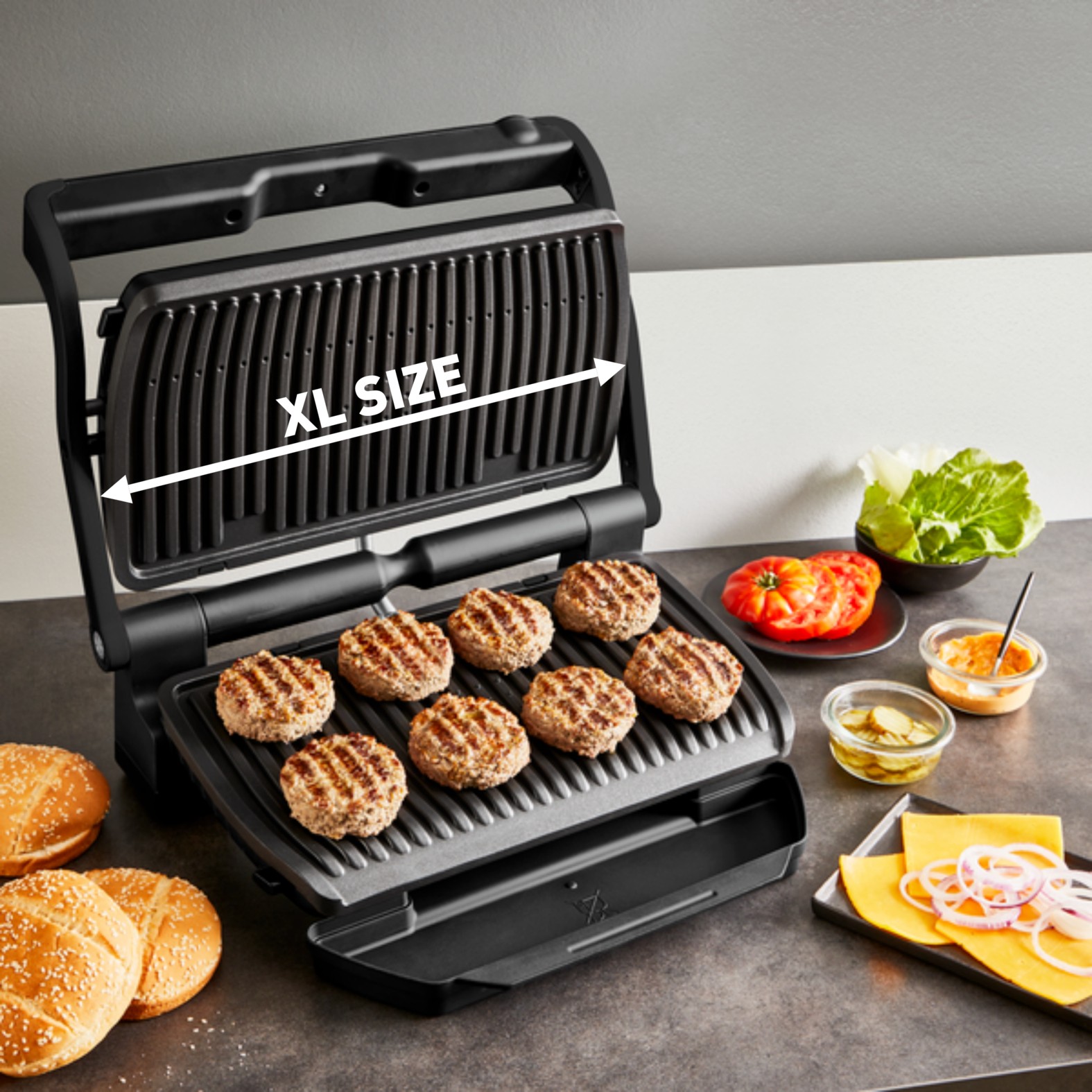 Električni roštilj TEFAL Optigrill+ XL upgrade GC727810 crni-10