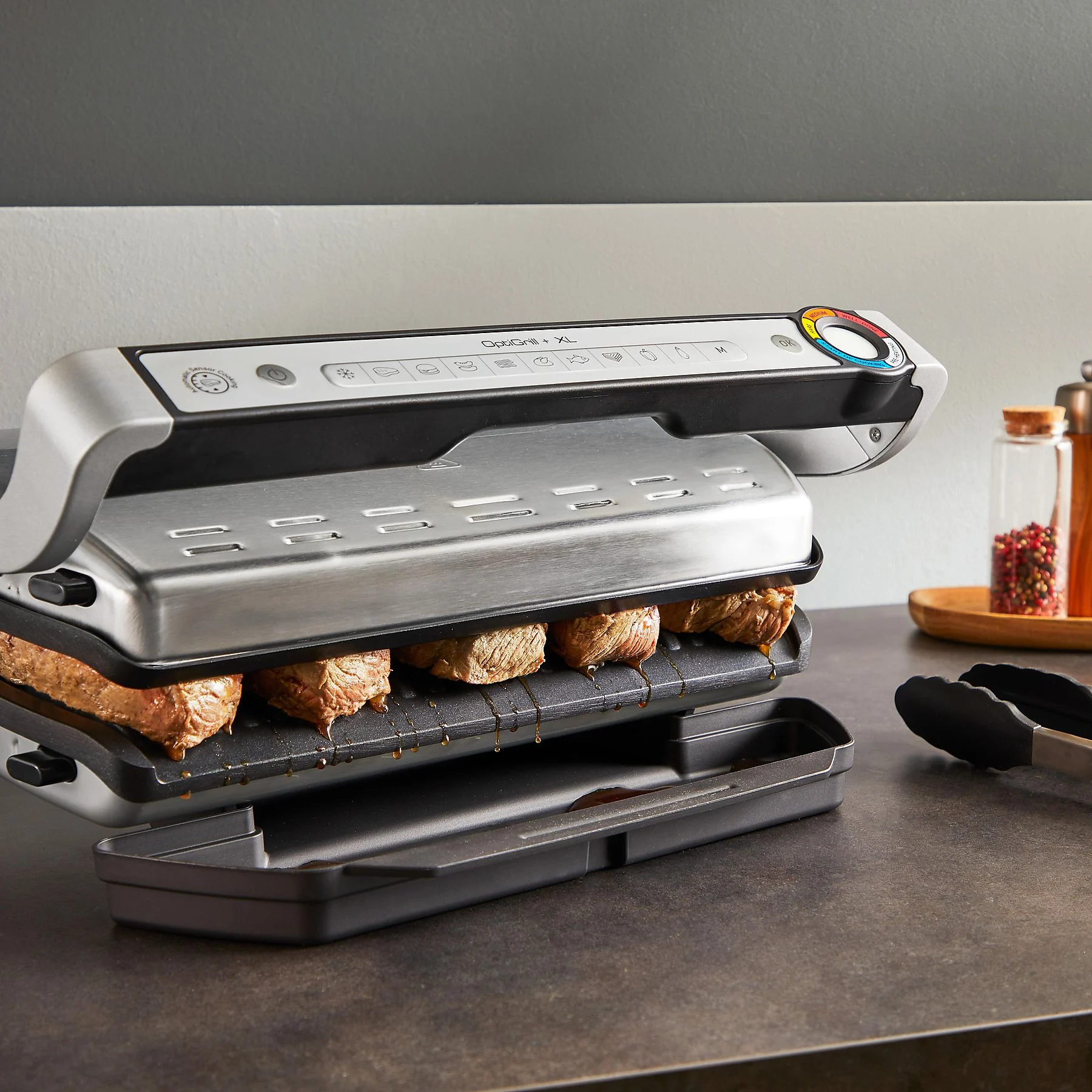 Električni roštilj TEFAL Optigrill+ XL upgrade GC728D10-2