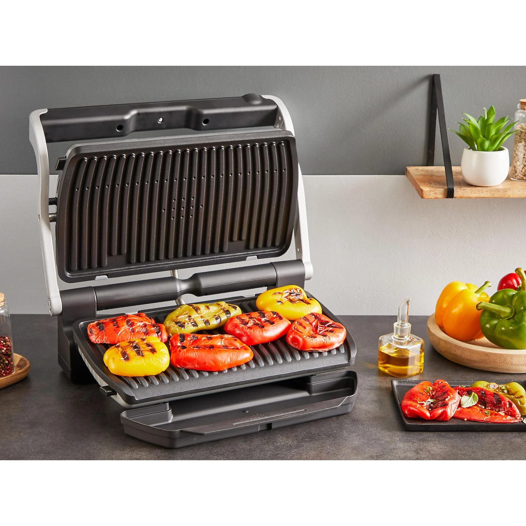 Električni roštilj TEFAL Optigrill+ XL upgrade GC728D10-3