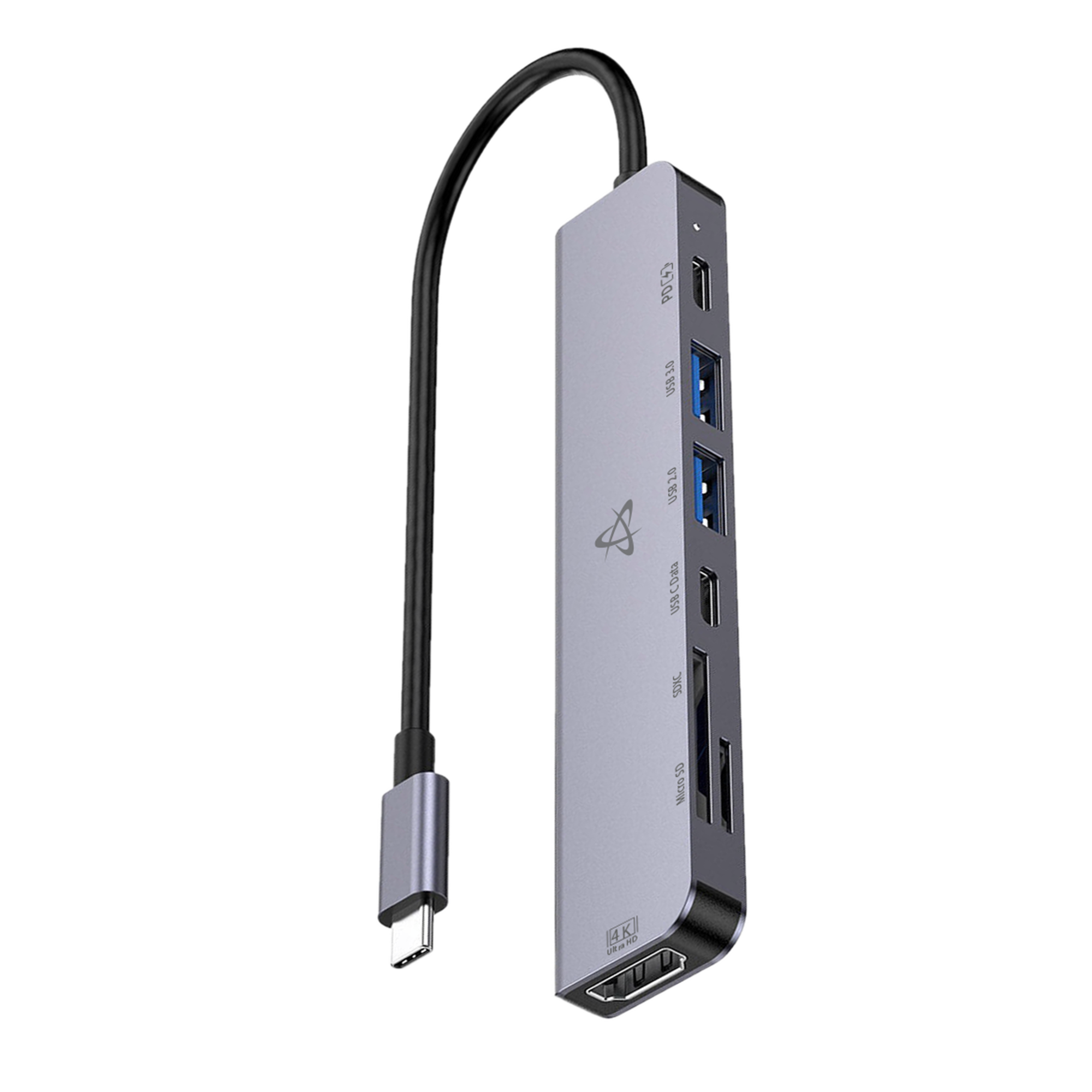 USB hub SBOX H-999 7u1 USB-C-3