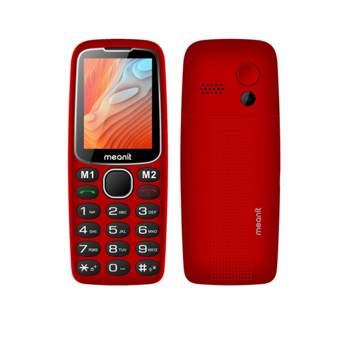 Mobitel MEANIT SENIOR 10 PLUS crveni
