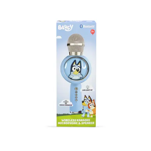 Karaoke mikrofon OTL TECHNOLOGIES PopSing Bluey, LED-1