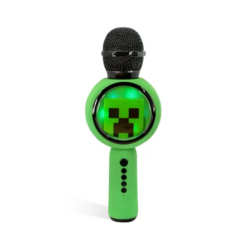Karaoke mikrofon OTL TECHNOLOGIES PopSing Minecraft Creeper, LED-1