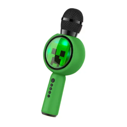 Karaoke mikrofon OTL TECHNOLOGIES PopSing Minecraft Creeper, LED-0