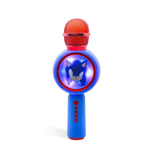 Karaoke mikrofon OTL TECHNOLOGIES PopSing Sonic The Hedgehog, LED-4