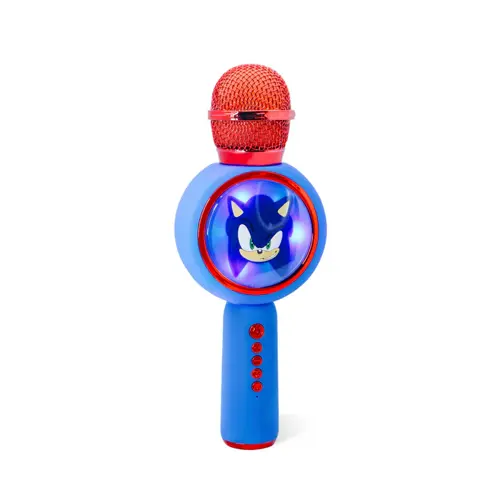Karaoke mikrofon OTL TECHNOLOGIES PopSing Sonic The Hedgehog, LED-5
