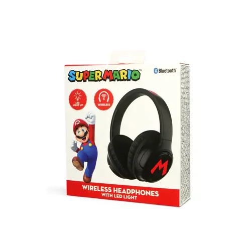 Slušalice OTL TECHNOLOGIES Super Mario, LED pozadinsko svijetlo (bežične)-4