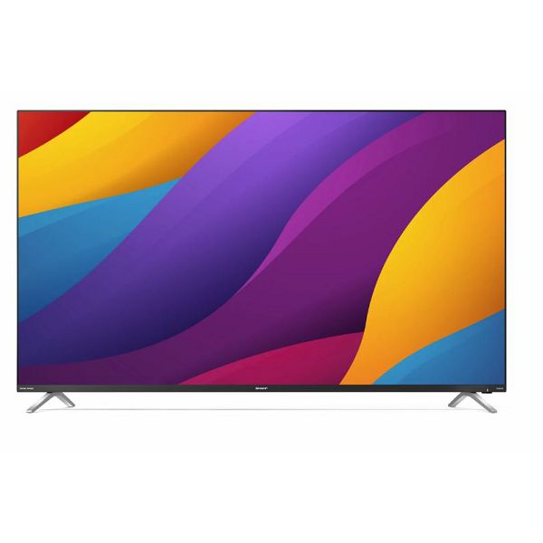 TV SHARP LED 65FN2EA ANDROID TV (164 cm, 4K Ultra HD, Active Motion 600,  HDR10, HLG, Dolby Atmos, Smart TV, DVB-T2/C/S2 HEVC/H.265)