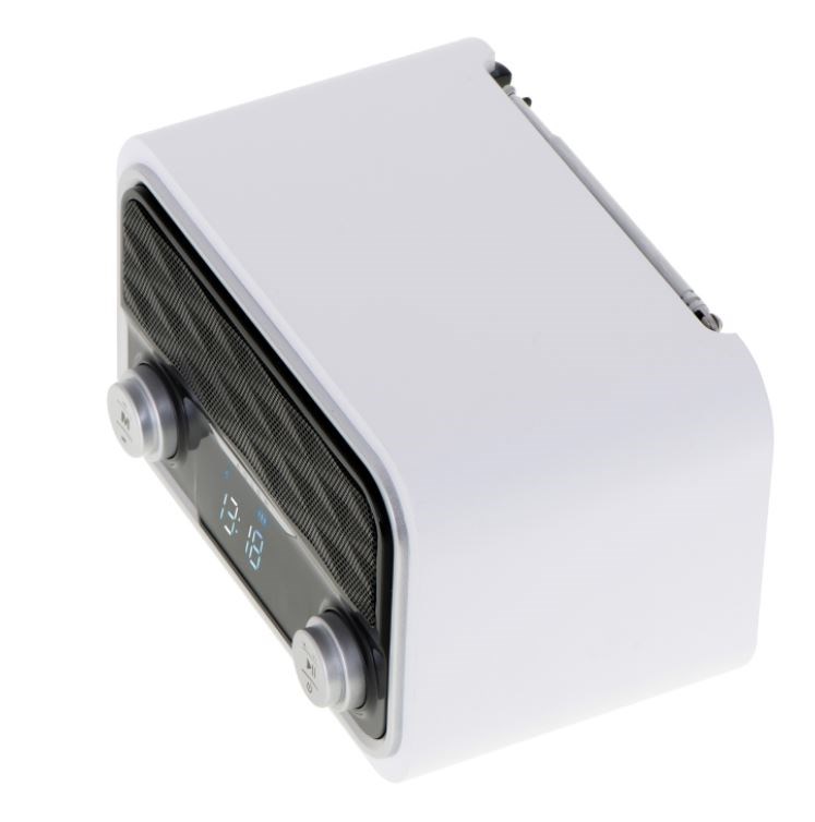 Radio ADLER AD1185 (Bluetooth, AUX, FM, SD, USB, bijeli)-1