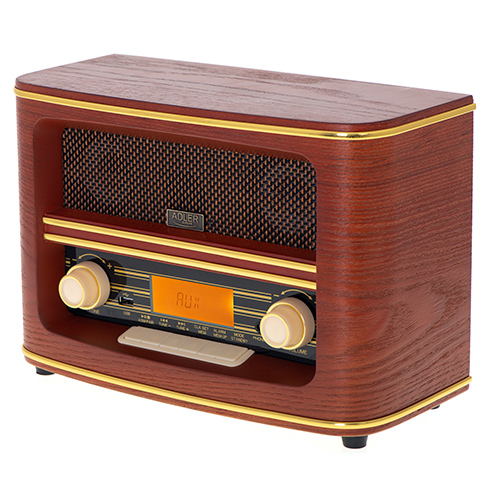 Retro radio ADLER AD 1187 (BT, FM, USB)-5
