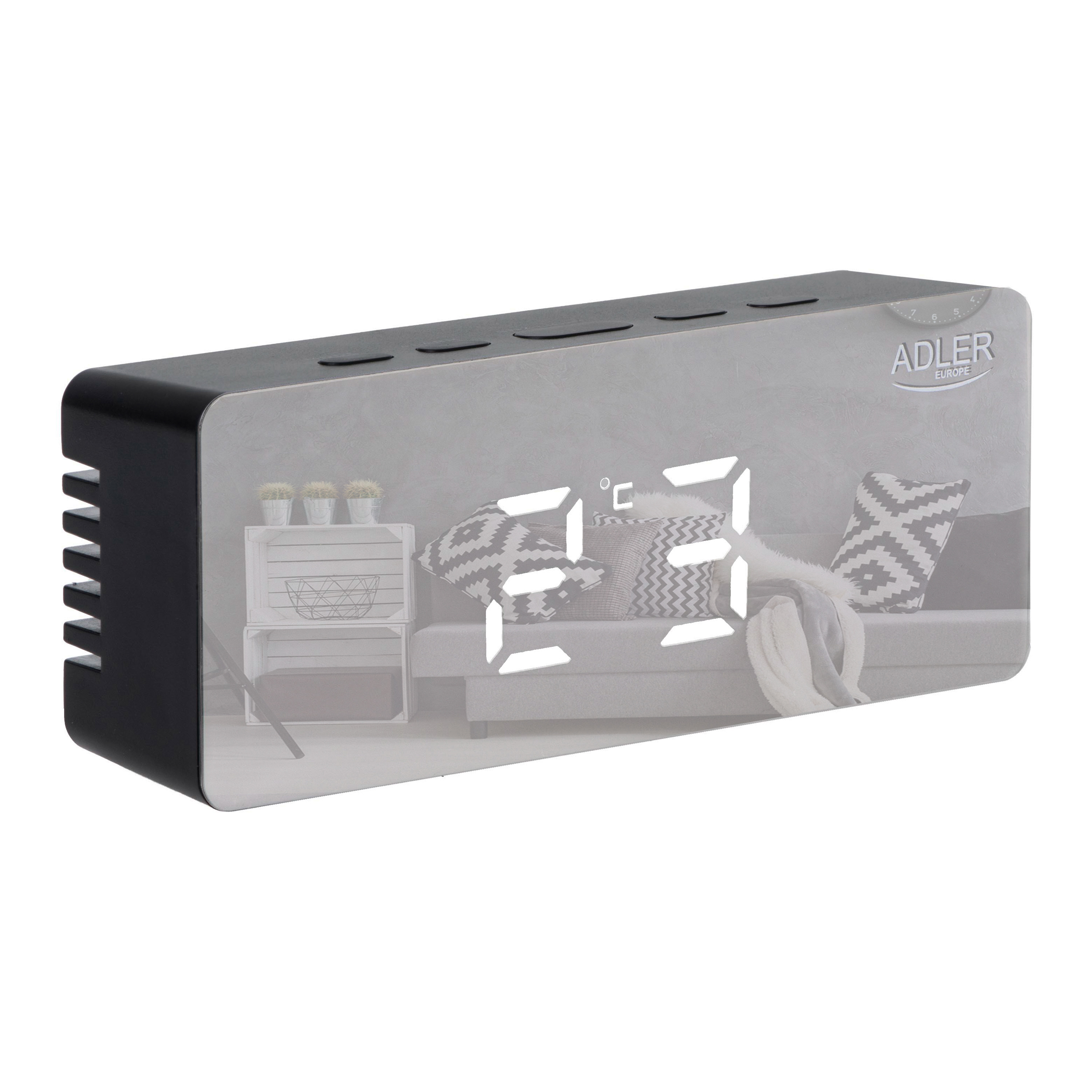 Budilica ADLER AD 1189b (digitalna) crna-9