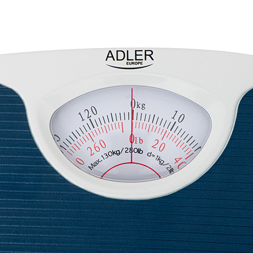 Osobna vaga ADLER AD 8151B (mehanička, do 130kg) plava-3