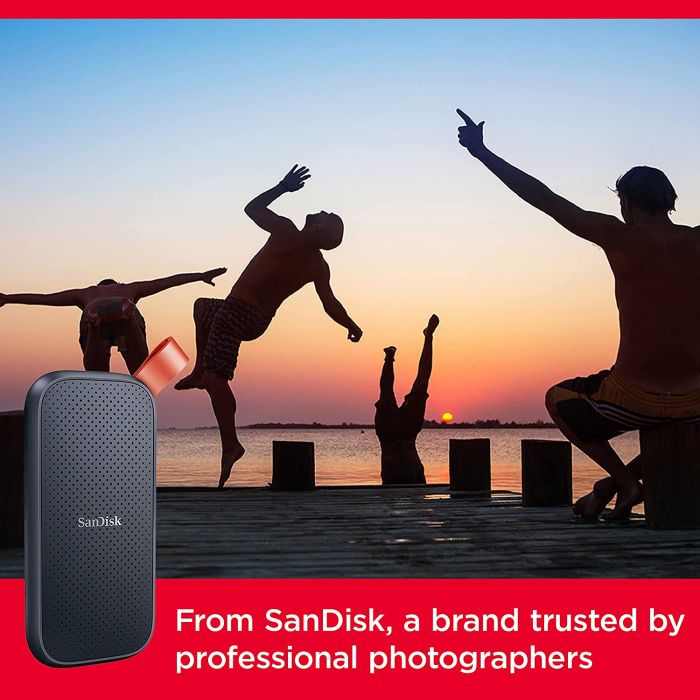 Vanjski solid state disk Sandisk SDSSDE30-2T00-G26 (2 TB, crna)