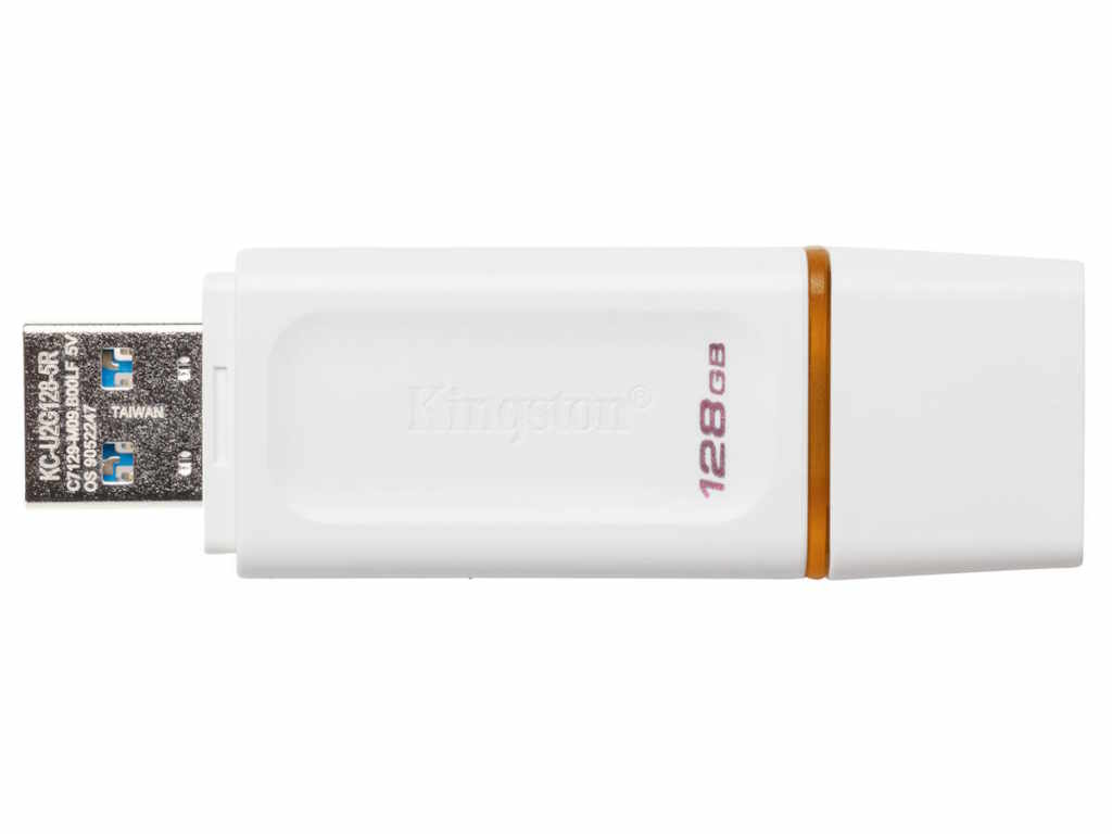 MEM UFD 128GB DTX White KIN KC-U2G128-5R-4