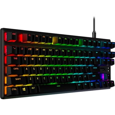 Tipkovnica HYPERX Alloy Origins Core PBT (žična, USB, RGB osvjetljenje, US layout)-0