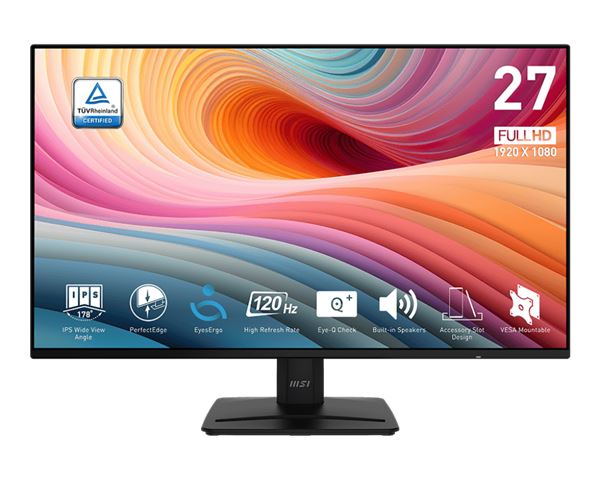 Monitor MSI MON 27 PRO MP271A E2 (27, 1920x1080, IPS, 120Hz, 1ms, D-Sub, DP, HDMI)-0
