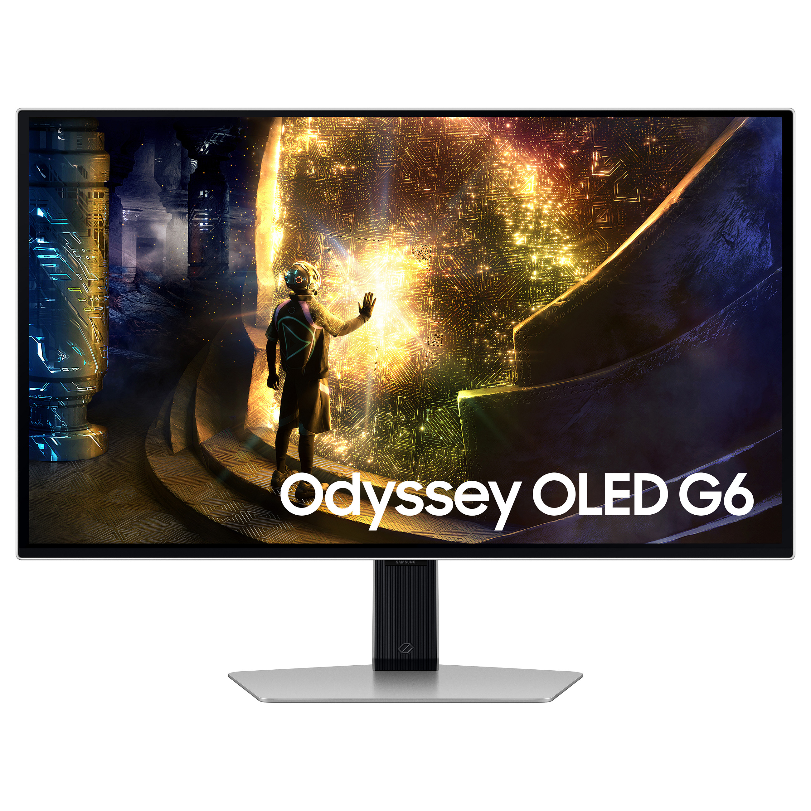 Monitor SAMSUNG LS27DG610SUXEN (27, 169, panel oled, 2560x1440, 250 cd/m2, kontrast 1.000.0001, 178°, 178°, 0,03 ms, dp, hdmi x2, usb 3.0 x3, ravni, boja srebrna, postolje pivot, postolje podesivo po visini, swivel, tilt, 240Hz)-2