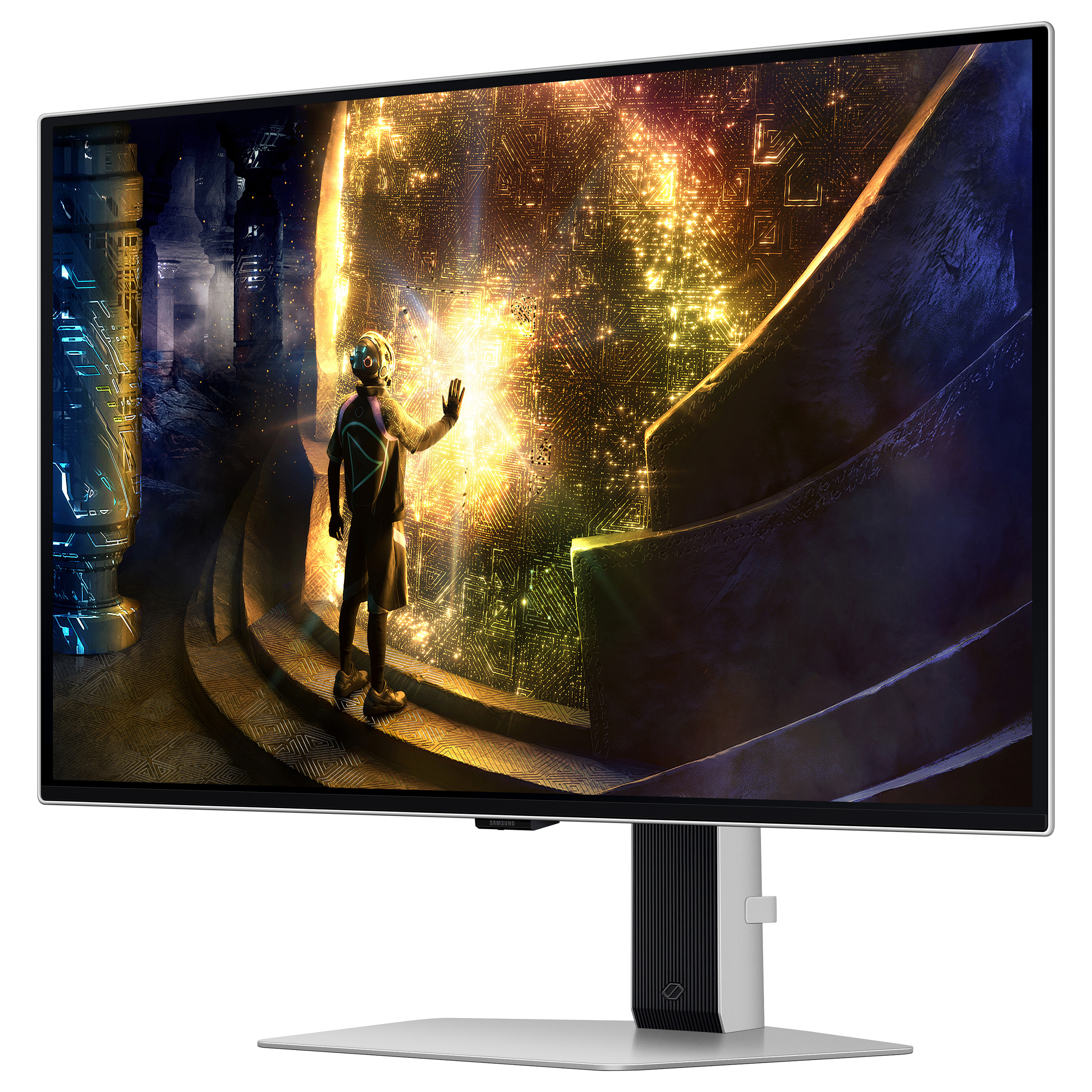 Monitor SAMSUNG LS27DG610SUXEN (27, 169, panel oled, 2560x1440, 250 cd/m2, kontrast 1.000.0001, 178°, 178°, 0,03 ms, dp, hdmi x2, usb 3.0 x3, ravni, boja srebrna, postolje pivot, postolje podesivo po visini, swivel, tilt, 240Hz)-7