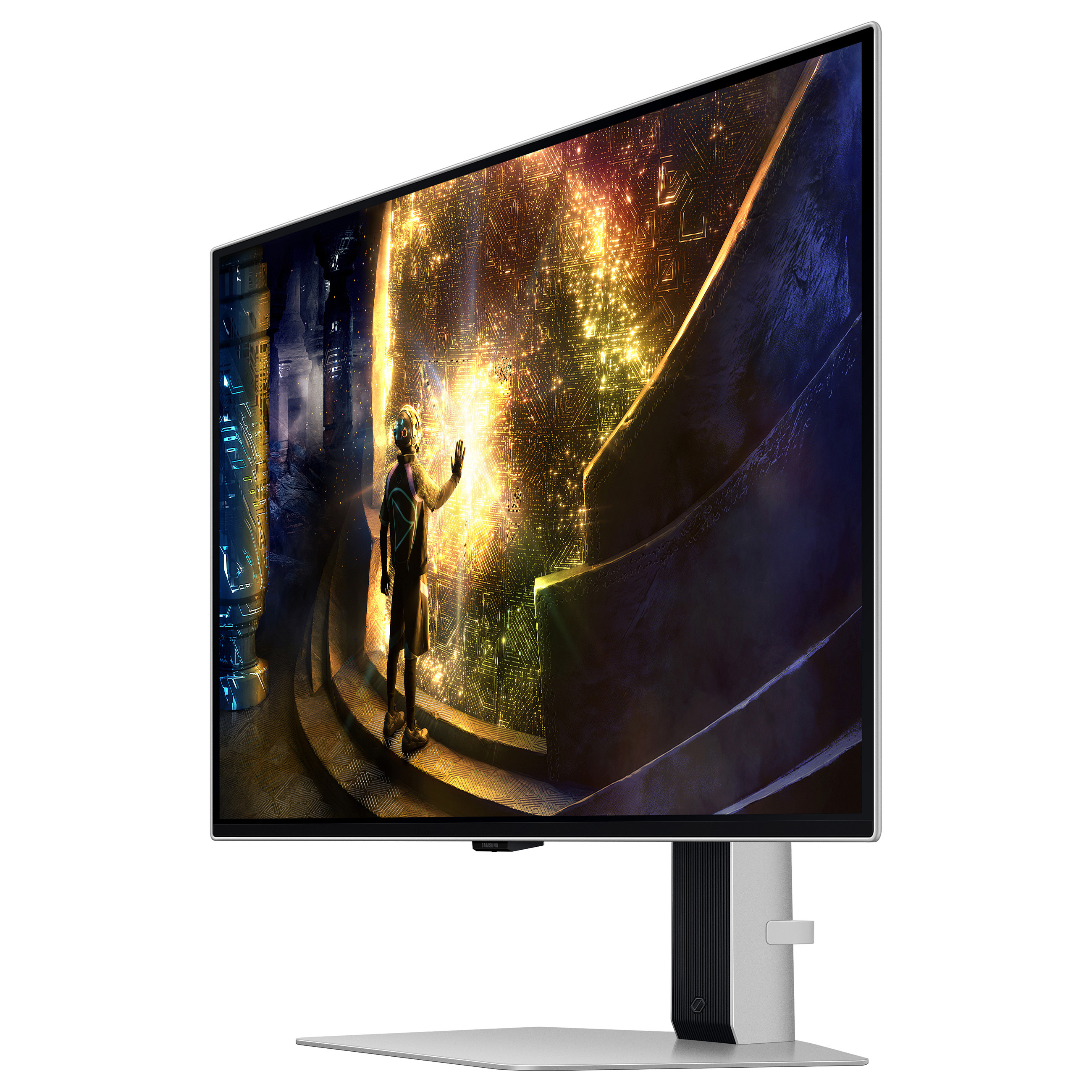 Monitor SAMSUNG LS27DG610SUXEN (27, 169, panel oled, 2560x1440, 250 cd/m2, kontrast 1.000.0001, 178°, 178°, 0,03 ms, dp, hdmi x2, usb 3.0 x3, ravni, boja srebrna, postolje pivot, postolje podesivo po visini, swivel, tilt, 240Hz)-8