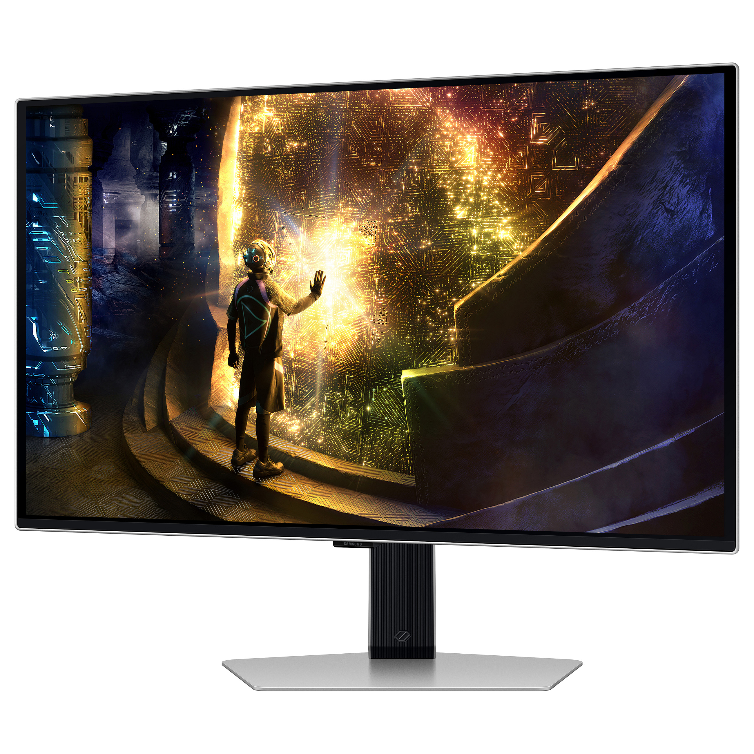 Monitor SAMSUNG LS27DG610SUXEN (27, 169, panel oled, 2560x1440, 250 cd/m2, kontrast 1.000.0001, 178°, 178°, 0,03 ms, dp, hdmi x2, usb 3.0 x3, ravni, boja srebrna, postolje pivot, postolje podesivo po visini, swivel, tilt, 240Hz)-12