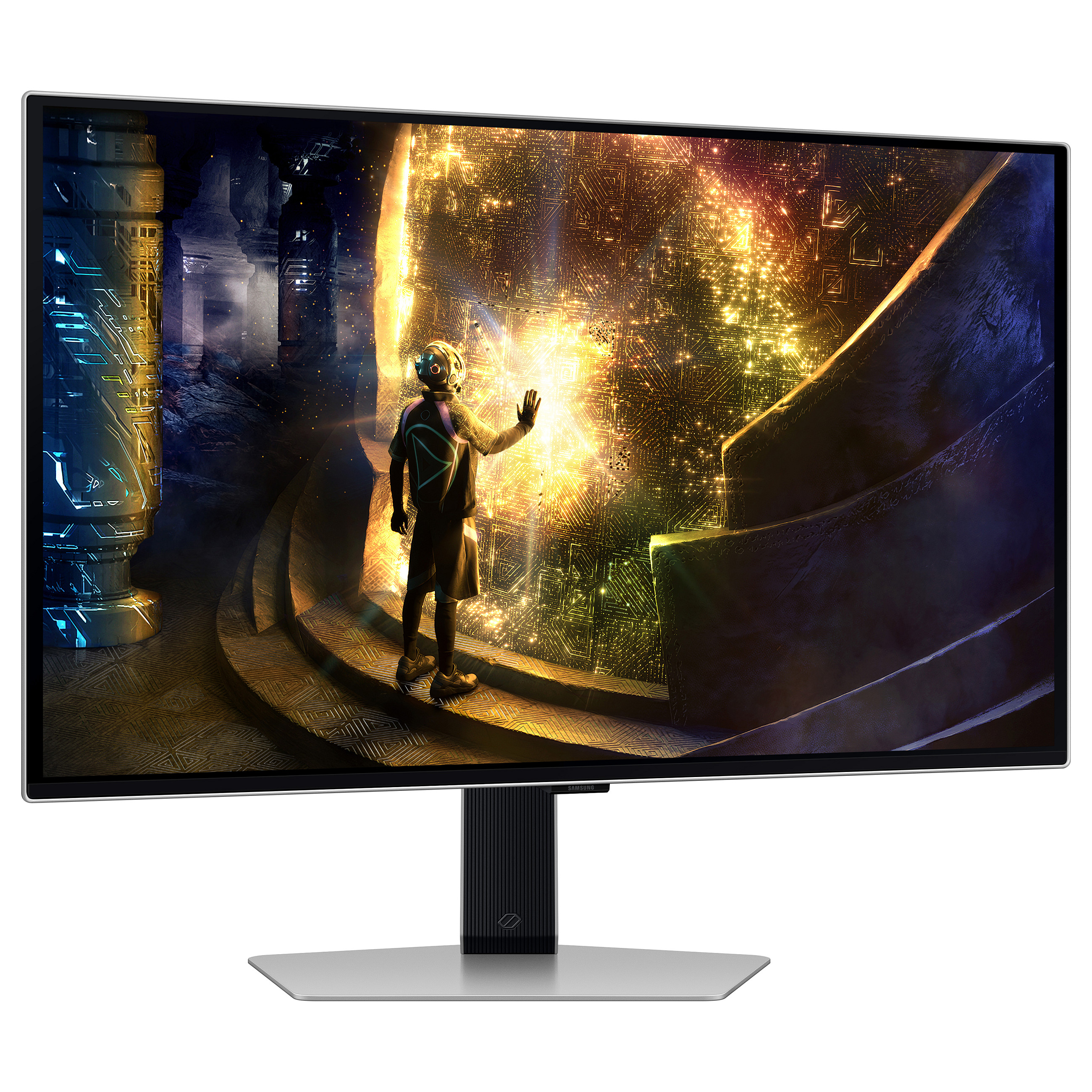 Monitor SAMSUNG LS27DG610SUXEN (27, 169, panel oled, 2560x1440, 250 cd/m2, kontrast 1.000.0001, 178°, 178°, 0,03 ms, dp, hdmi x2, usb 3.0 x3, ravni, boja srebrna, postolje pivot, postolje podesivo po visini, swivel, tilt, 240Hz)-13