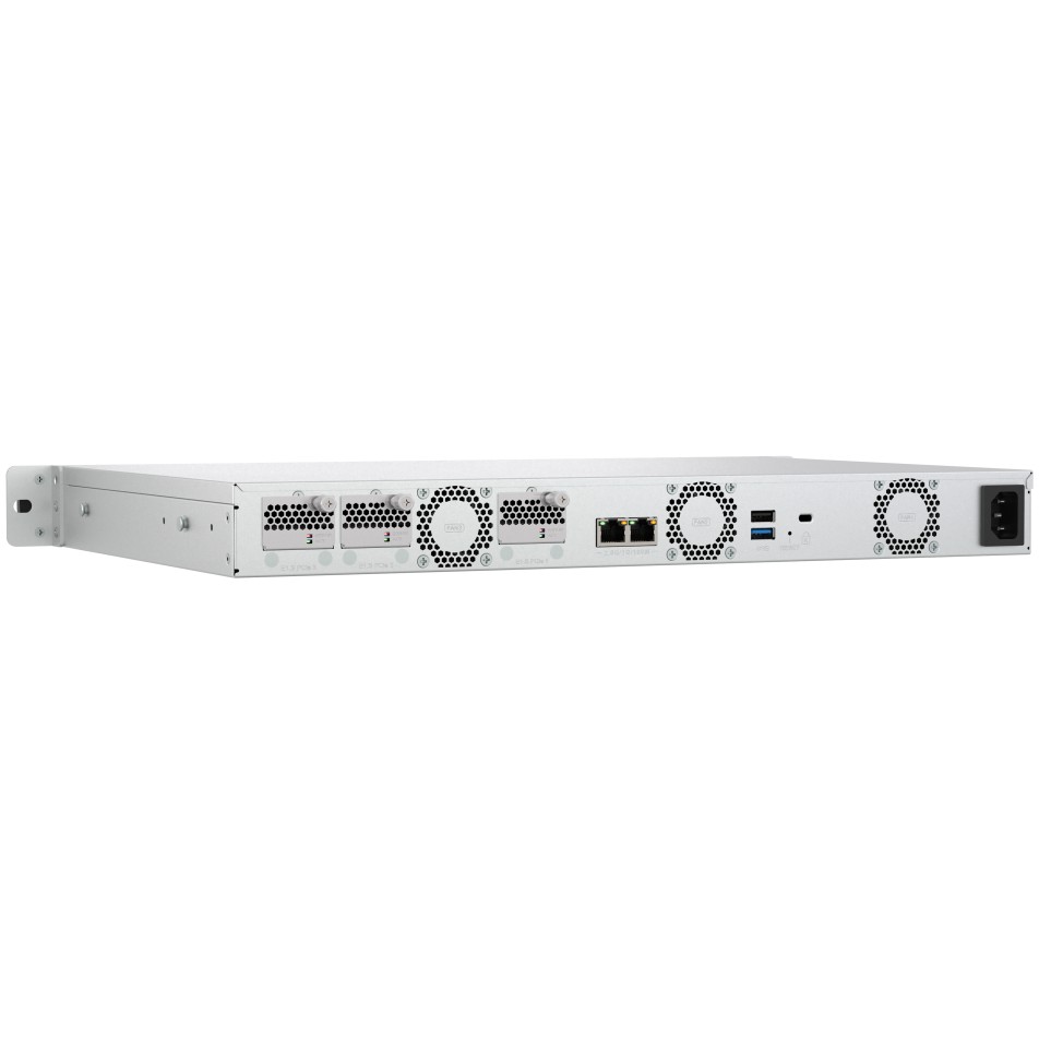 NAS QNAP TS-h765eU-8G 1U 4-bay 3.5" SATA + 3 x E1.S/PCIe M.2 2280-8