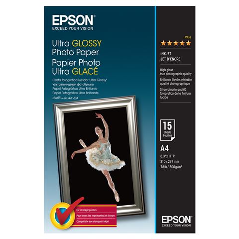 Fotopapir EPSON SUP PAP EPS S041927 (Ultra Glossy, A4, 15 listova)