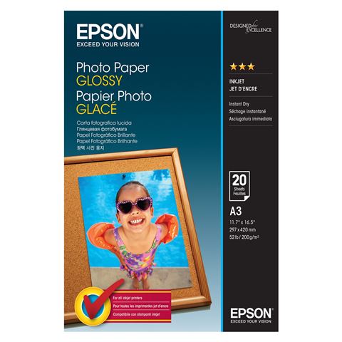 Papir EPSON SUP PAP EPS S042536 (A3, 200 g/m2, 20 listova)