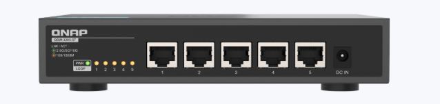 Prekidač QNAP QSW-3205-5T (5 ports, 10GbE RJ45, unmanaged)-1