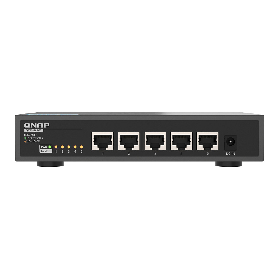 Prekidač QNAP QSW-3205-5T (5 ports, 10GbE RJ45, unmanaged)-0