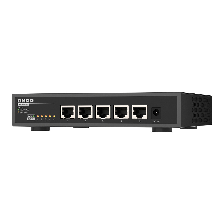 Prekidač QNAP QSW-3205-5T (5 ports, 10GbE RJ45, unmanaged)-2