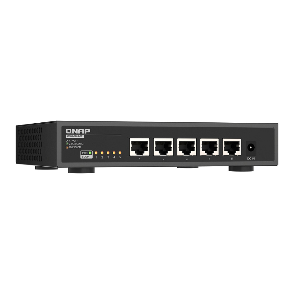 Prekidač QNAP QSW-3205-5T (5 ports, 10GbE RJ45, unmanaged)-3