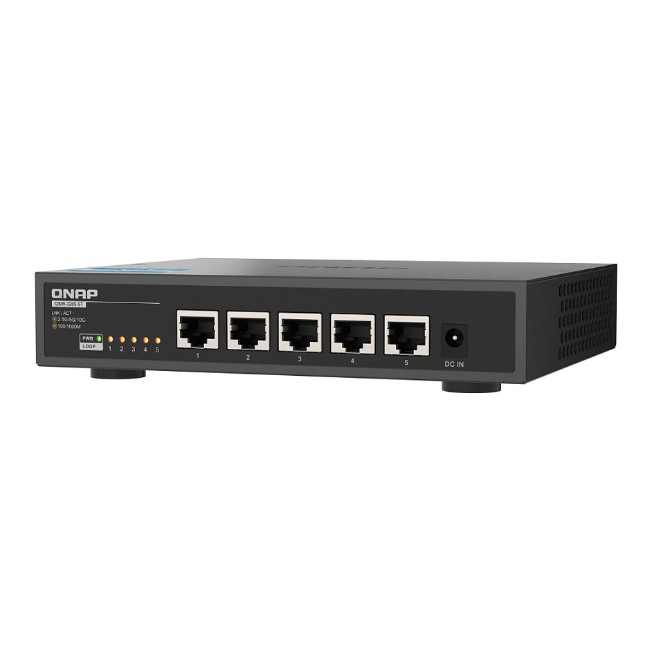 Prekidač QNAP QSW-3205-5T (5 ports, 10GbE RJ45, unmanaged)-4