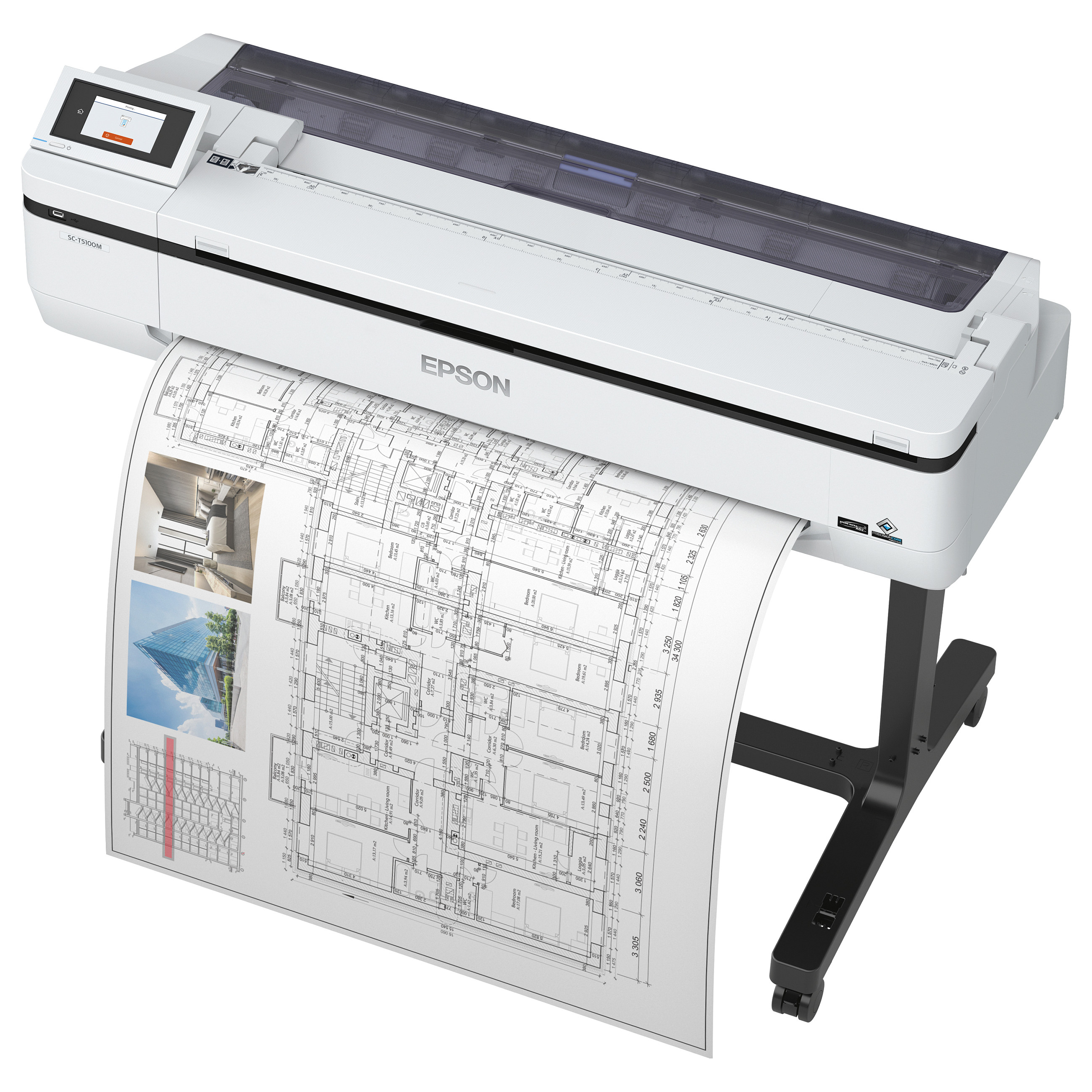 Printer EPSON SureColor SC-T5100M 36" (2400x1200, brzina ispisa 0,2 SPM, max. duljina role 30 m)-11