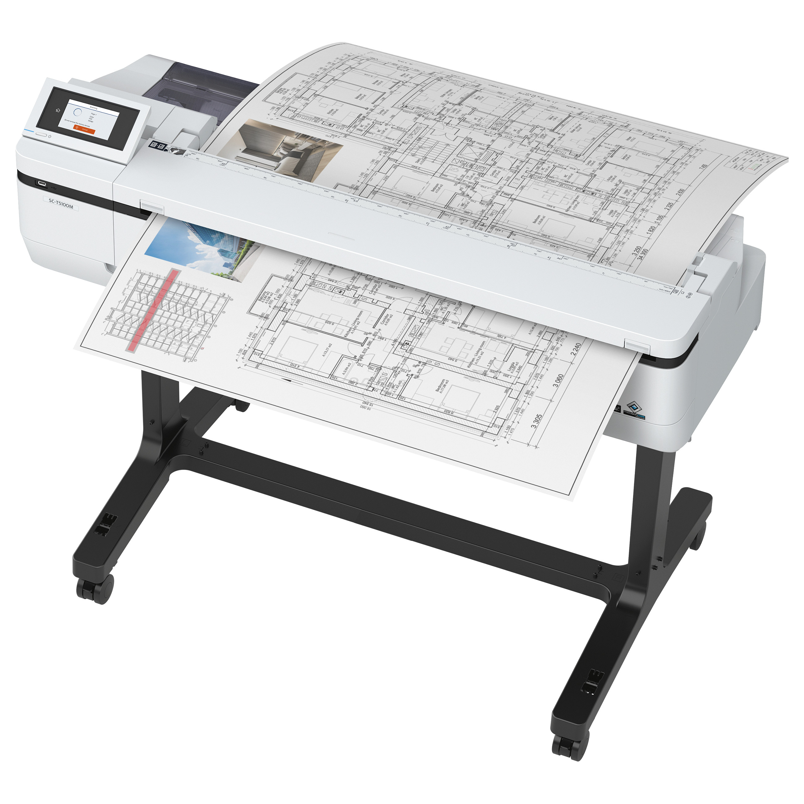Printer EPSON SureColor SC-T5100M 36" (2400x1200, brzina ispisa 0,2 SPM, max. duljina role 30 m)-3