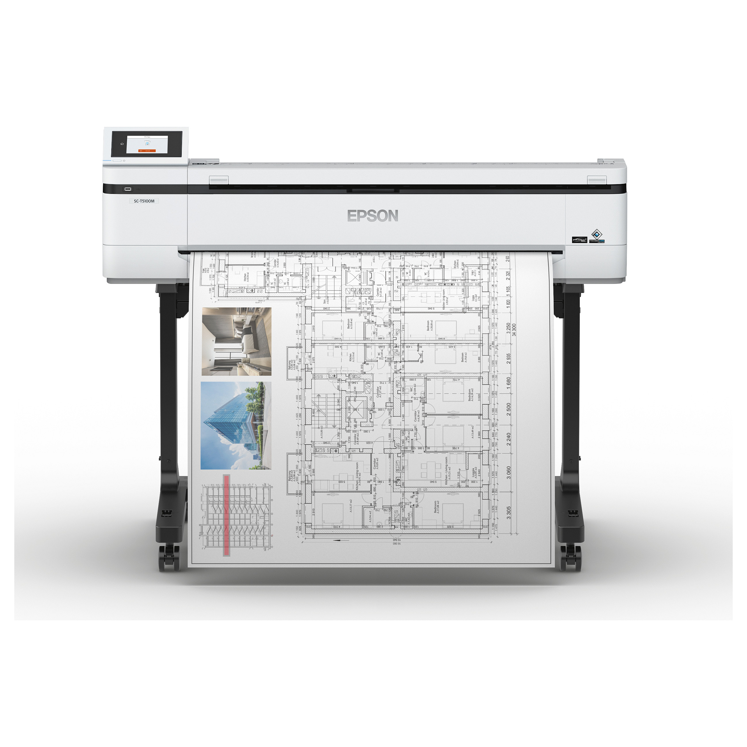Printer EPSON SureColor SC-T5100M 36" (2400x1200, brzina ispisa 0,2 SPM, max. duljina role 30 m)-4