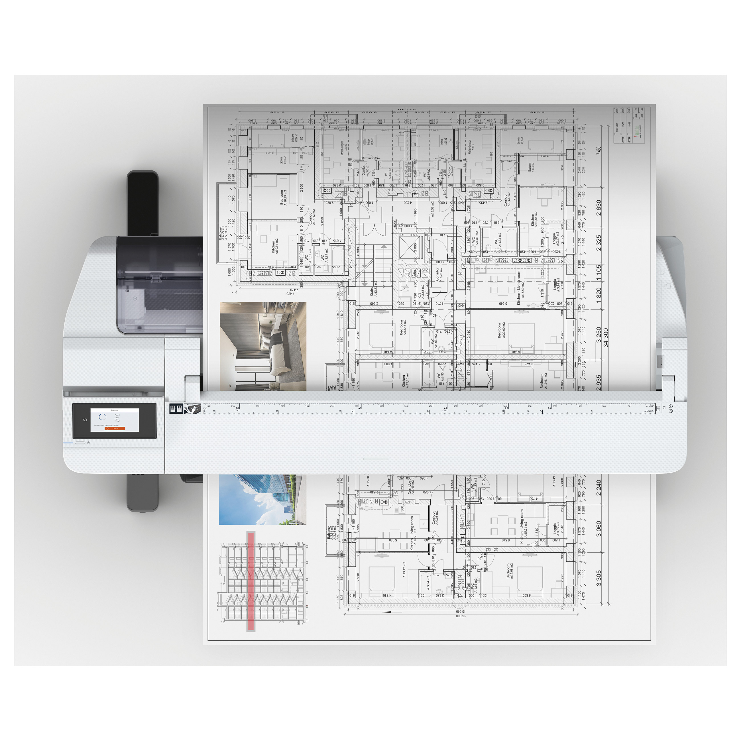 Printer EPSON SureColor SC-T5100M 36" (2400x1200, brzina ispisa 0,2 SPM, max. duljina role 30 m)-9