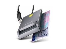 Čitač pametnih kartica AXAGON CRE-SM3TC USB-C 2.0-0