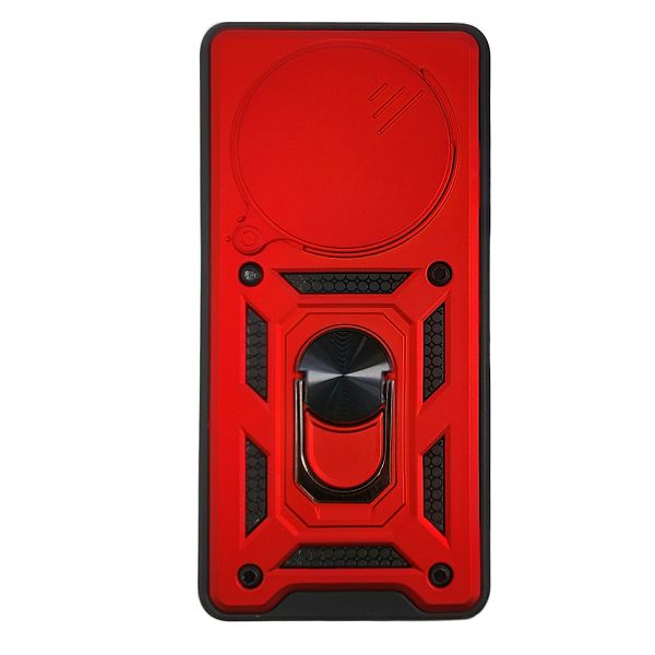 Maskica HONOR MM TPU MAGIC 7 LITE ANTI-SHOCK WITH RING crvena-0