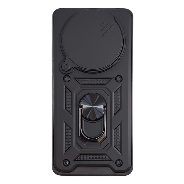 Maskica za mobitel XIAOMI MM TPU za REDMI NOTE 14 PRO-- 5G/POCO X7 ANTI-SHOCK WITH RING crna-2