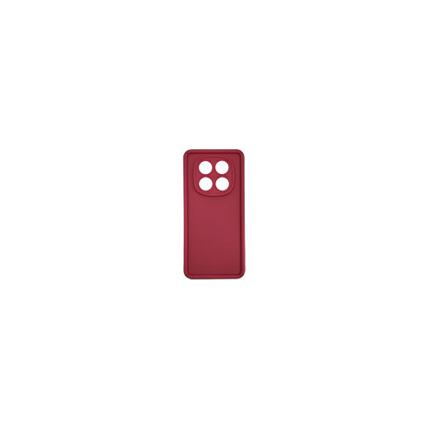 MM TPU XIAOMI REDMI NOTE 14 PRO- 4G SILICONE CANDY Dark Red-1