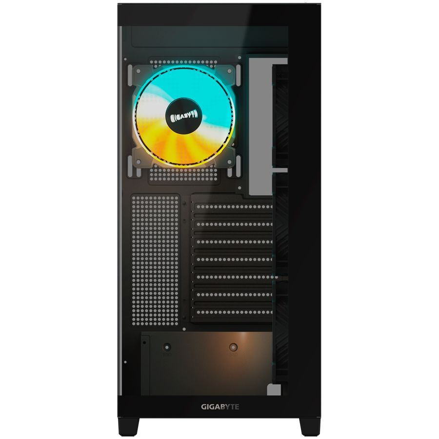 Kućište GIGABYTE C500 Panoramic Stealth Ice USB-C USB 3.2 GEN2 ATX ARGB, crna-6
