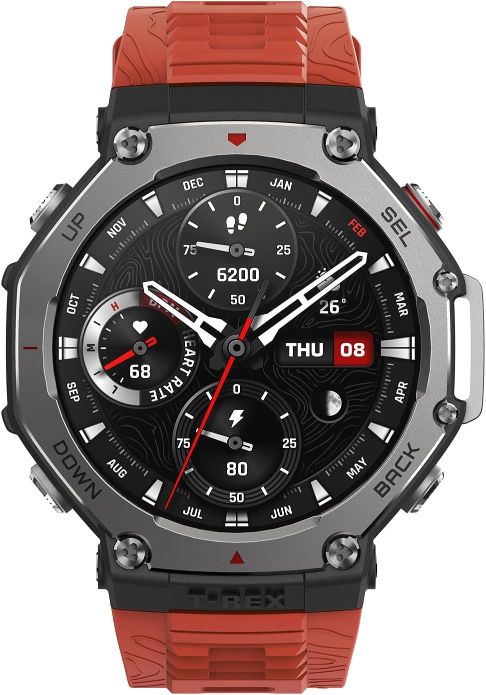 Pametni sat AMAZFIT T-Rex 3 Lava Red-6