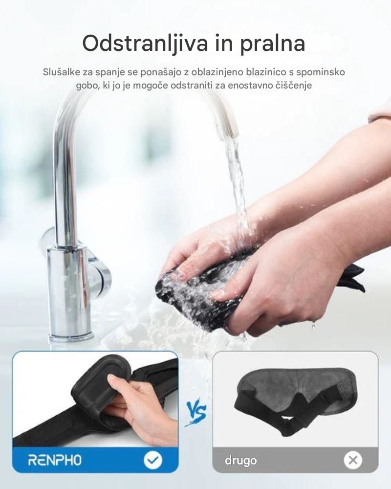 Maska za spavanje RENPHO eyesnoose aroma (ergonomski dizajn, aromaterapija, grijanje)-10